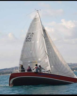 Moretto barca a vela da regata Dolphin DOD 24.5