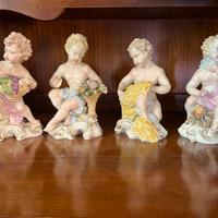 Le Quattro Stagioni in Porcellana di Capodimonte
