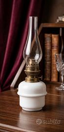 lampada In vetro  opalino 