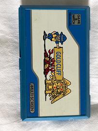 Nintendo Game & Watch GOLD CLIFF multischermo