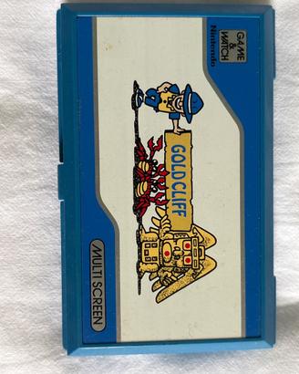 Nintendo Game & Watch GOLD CLIFF multischermo