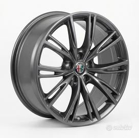 4 Cerchi da 18' in Lega - Alfa Romeo - Stelvio Giu
