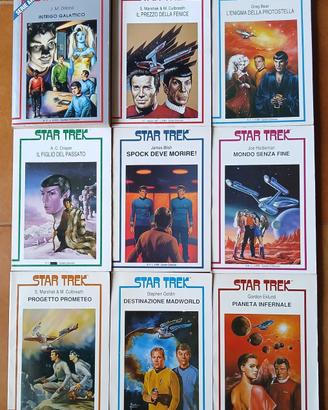 9 romanzi Star Trek - Garden Ed. 1987-1992