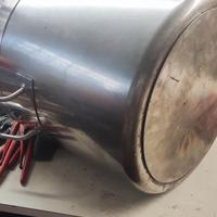 Pentole acciaio inox doppio fondo e pentola allumi