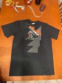 T-shirt KTM nera nuova