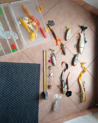 esche pesca al luccio 