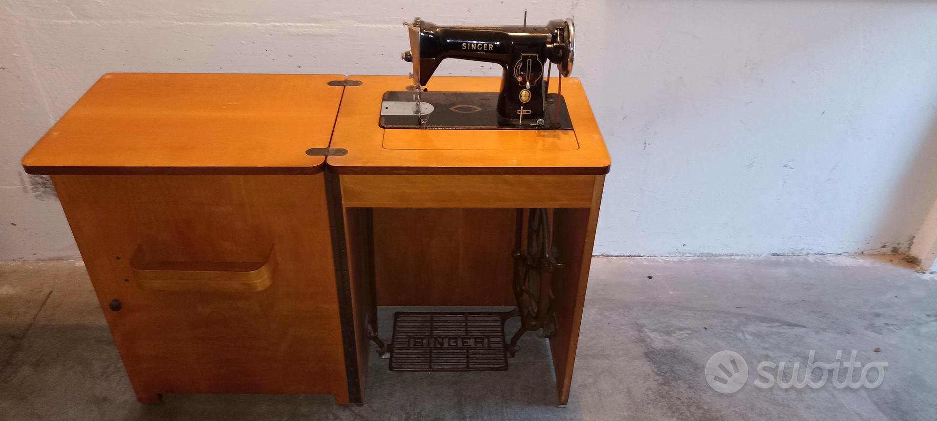 macchina da cucire Singer 1934 con mobiletto - Collezionismo In vendita a  Bergamo