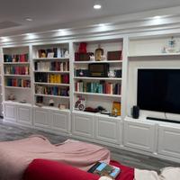 Parere attrezzata in vero legno