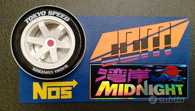 Targa legno Racing JDM (20x10cm)