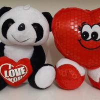 Peluche assortiti San Valentino