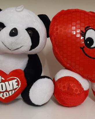 Peluche assortiti San Valentino