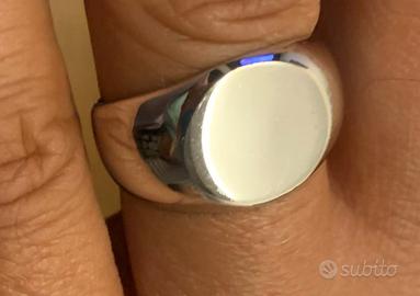 Anello uomo argento
