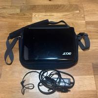 Mini laptop Acer netbook con caricatore e borsetta