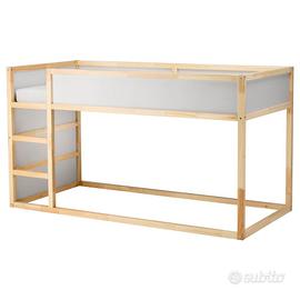 Letto IKEA KURA reversibile in legno – stile nordi