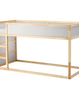 Letto IKEA KURA reversibile in legno – stile nordi