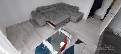 divano angolare + tavolino