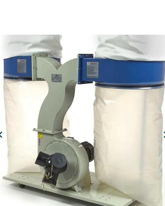aspiratore per polveri e fumi secchi 230V o 400V