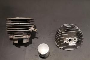 Cilindro, testa e pistone vespa/ape 50