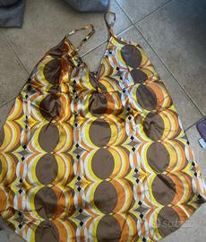 Top con bretelle regolabili taglia S