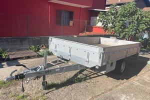 Carrello rimorchio STEMA zincato 937 kg con sponde