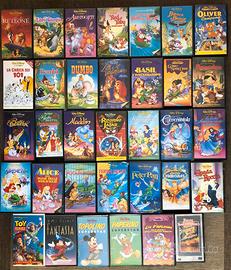 34 VHS Disney originali collezione