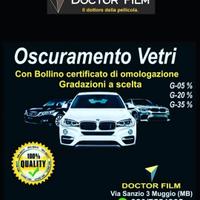 Oscuramento Vetri Auto