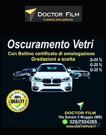 Oscuramento Vetri Auto