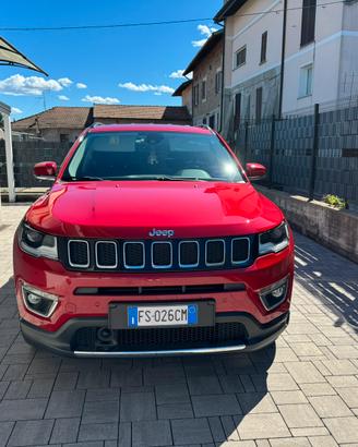 Jeep Compass 1.6 limited rossa