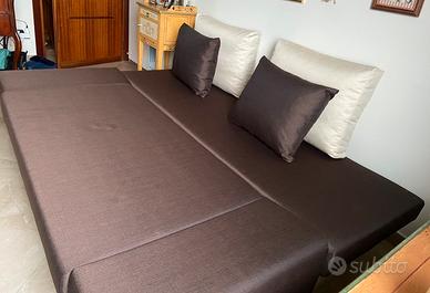Divano letto con contenitore