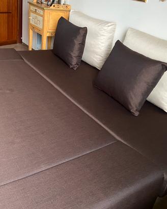 Divano letto con contenitore