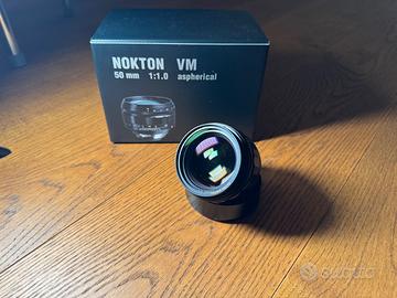 leica voigtlander nokton 50mm f/1  VM