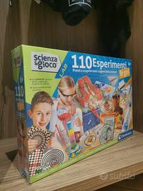 Gioco 110 esperimenti clementoni 