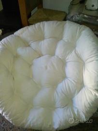 Cuscini poltrona e dondolo giardino