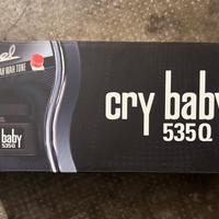 Pedale wah multiwah Cry baby 535q chitarra basso