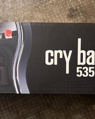 Pedale wah multiwah Cry baby 535q chitarra basso