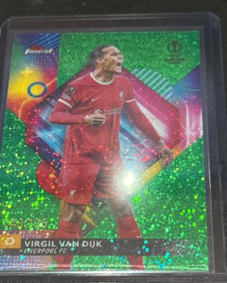 Virgil Van Dijk special card topps club Ucl