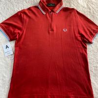 Polo Fred Perry taglia 42 L  di colore rosso