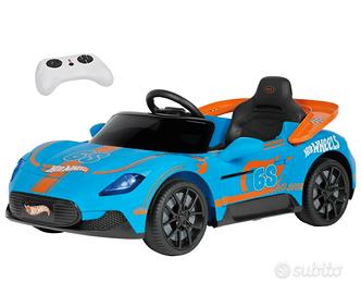 AUTO PEG PEREGO HOT WHEELS RC 12V CON RADIOCOMANDO