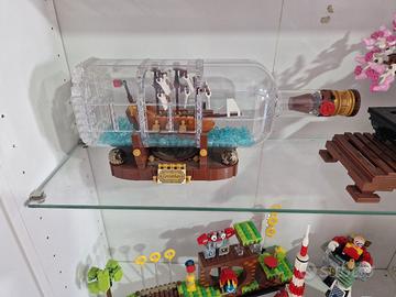 Lego nave in bottiglia 