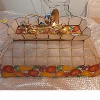 lampadario madreperla 