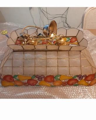 lampadario madreperla 