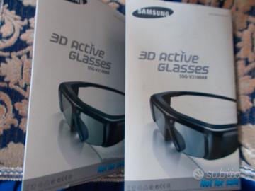 coppia di occhiali 3D per tv Samsung