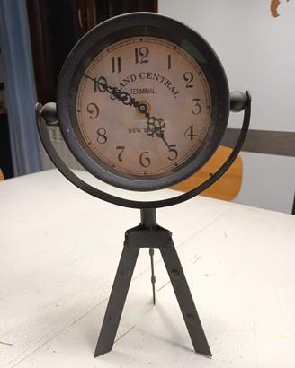 orologio industrial metallo Jysk funzionante
