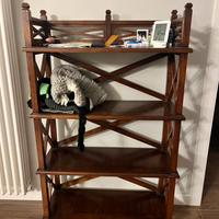 Libreria legno teck