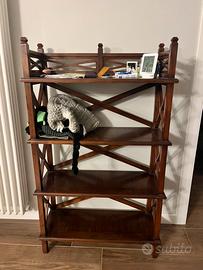 Libreria legno teck