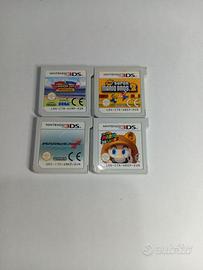 Lotto 4 Giochi Super Mario - Nintendo 3DS