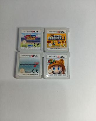 Lotto 4 Giochi Super Mario - Nintendo 3DS