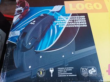 porta snowboard da auto 