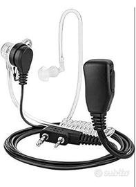 Auricolare microfono ricetrasmettitore baofeng