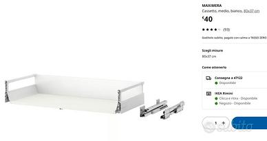Cassetti maximera ikea